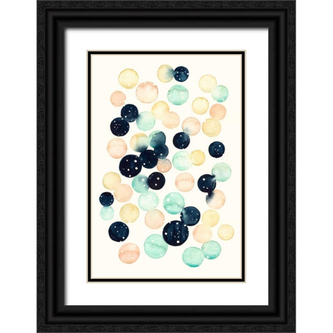 Lens Flare I Black Ornate Wood Framed Art Print with Double Matting by Popp, Grace