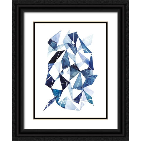 Chrysalis II Black Ornate Wood Framed Art Print with Double Matting by Popp, Grace