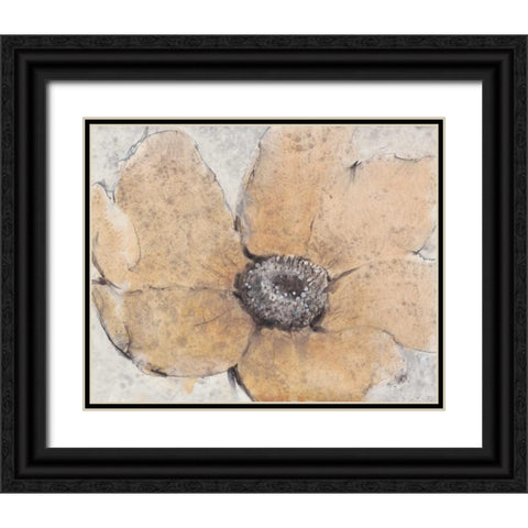 Transparency Flower III Black Ornate Wood Framed Art Print with Double Matting by OToole, Tim