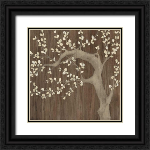 Driftwood Cherry II Black Ornate Wood Framed Art Print with Double Matting by Vess, June Erica