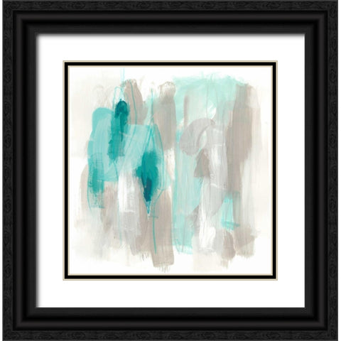 Coastal Fog I Black Ornate Wood Framed Art Print with Double Matting by Vess, June Erica