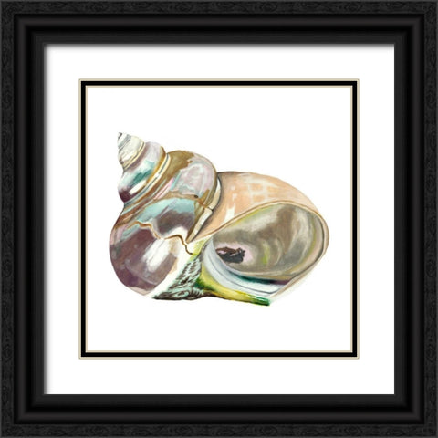 Seashore Souvenirs IV Black Ornate Wood Framed Art Print with Double Matting by McCavitt, Naomi