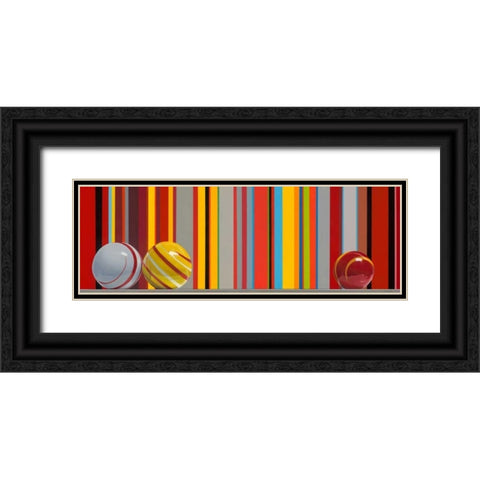The Four Seasons - Fall Black Ornate Wood Framed Art Print with Double Matting by Cholakian, Kevork