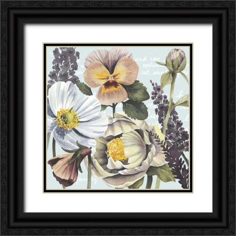 Garden Submergence II Black Ornate Wood Framed Art Print with Double Matting by Popp, Grace