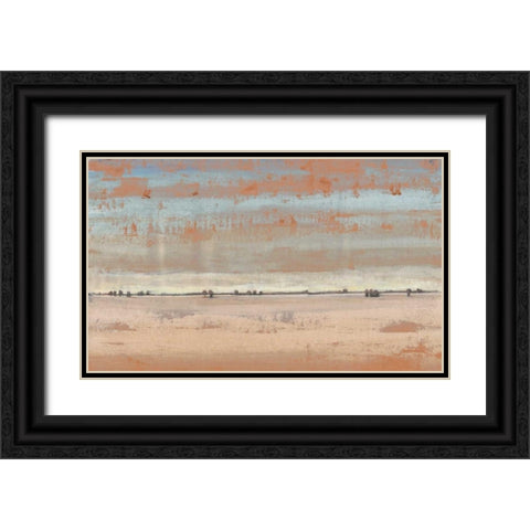 Southwest Vista I Black Ornate Wood Framed Art Print with Double Matting by OToole, Tim