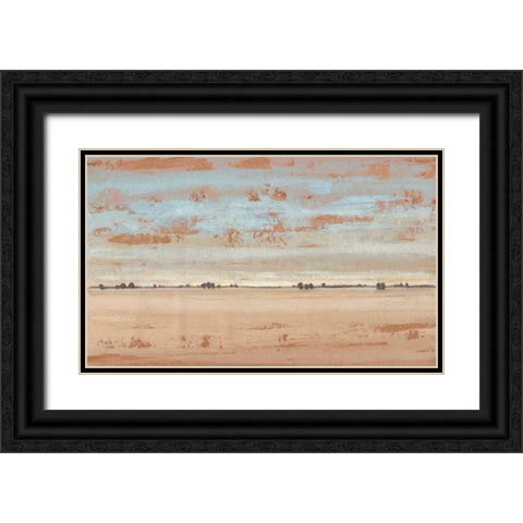 Southwest Vista II Black Ornate Wood Framed Art Print with Double Matting by OToole, Tim