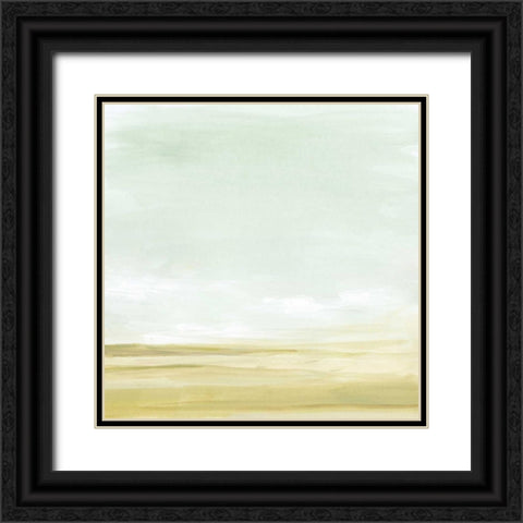 Intangible Horizon II Black Ornate Wood Framed Art Print with Double Matting by Vess, June Erica