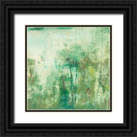 Down by the River II Black Ornate Wood Framed Art Print with Double Matting by Fuchs, Jodi