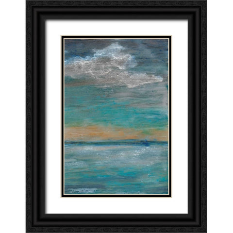 After the Storm II Black Ornate Wood Framed Art Print with Double Matting by Ludwig, Alicia
