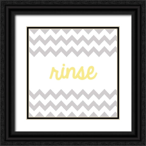 Rinse Black Ornate Wood Framed Art Print with Double Matting by Hambly, Anna