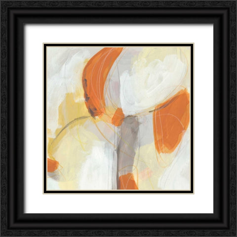 Ignite I Black Ornate Wood Framed Art Print with Double Matting by Vess, June Erica