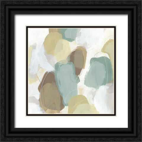 Subtle Synergy II Black Ornate Wood Framed Art Print with Double Matting by Vess, June Erica