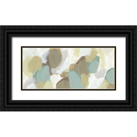 Subtle Synergy III Black Ornate Wood Framed Art Print with Double Matting by Vess, June Erica