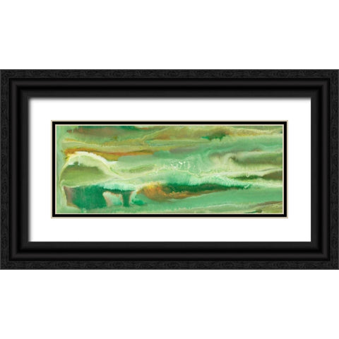 Kinetic Alignments I Black Ornate Wood Framed Art Print with Double Matting by Chandler, Sharon