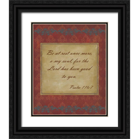 More Than Words III Black Ornate Wood Framed Art Print with Double Matting by Studio W