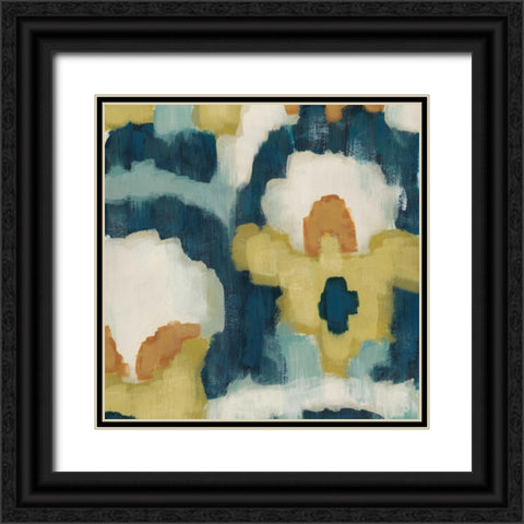 Cascade II Black Ornate Wood Framed Art Print with Double Matting by Vess, June Erica