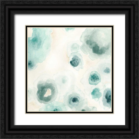 Aquatic Garden III Black Ornate Wood Framed Art Print with Double Matting by Vess, June Erica