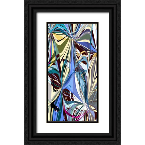 Access II Black Ornate Wood Framed Art Print with Double Matting by Burghardt, James