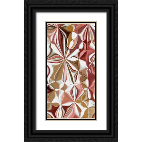 Thrive Panel II Black Ornate Wood Framed Art Print with Double Matting by Burghardt, James