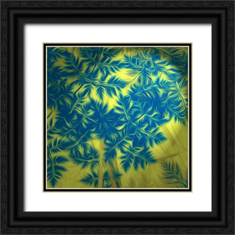 Under Brush II Black Ornate Wood Framed Art Print with Double Matting by Burghardt, James