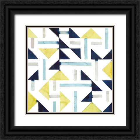 Bemused I Black Ornate Wood Framed Art Print with Double Matting by Popp, Grace