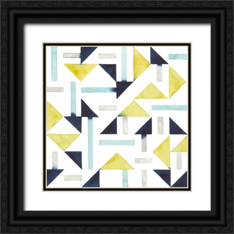 Bemused II Black Ornate Wood Framed Art Print with Double Matting by Popp, Grace