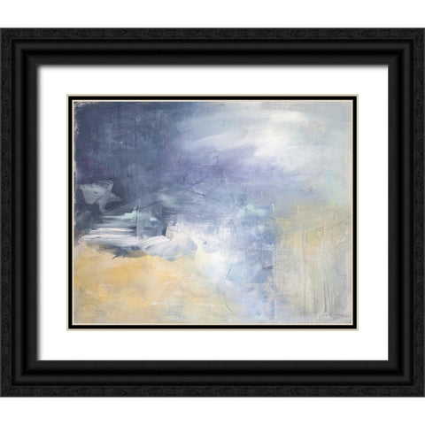 Windswept I Black Ornate Wood Framed Art Print with Double Matting by Contacessi, Julia