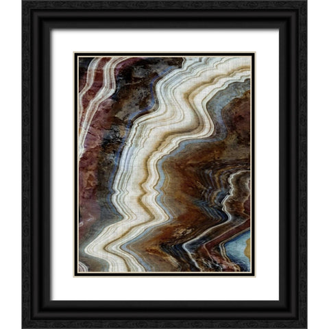 Mineral Spirit II Black Ornate Wood Framed Art Print with Double Matting by Butler, John