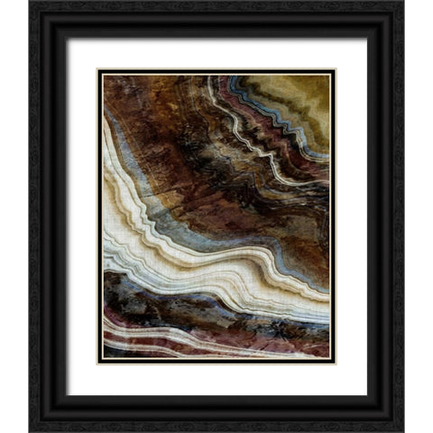 Mineral Spirit V Black Ornate Wood Framed Art Print with Double Matting by Butler, John