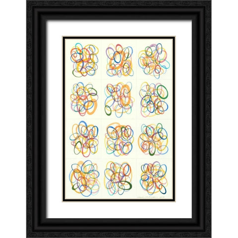 Mid Century Exploration IV Black Ornate Wood Framed Art Print with Double Matting by Galapon, Nikki