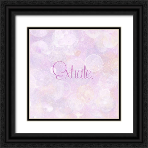 Bubble Bath III Black Ornate Wood Framed Art Print with Double Matting by Studio W