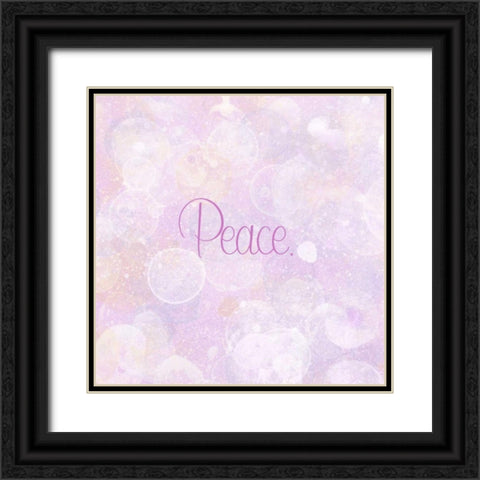 Bubble Bath IV Black Ornate Wood Framed Art Print with Double Matting by Studio W