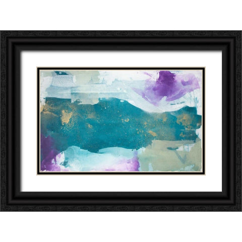 Royal Velvet II Black Ornate Wood Framed Art Print with Double Matting by Contacessi, Julia