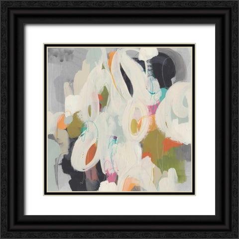 Parsing Prose IV Black Ornate Wood Framed Art Print with Double Matting by Vess, June Erica