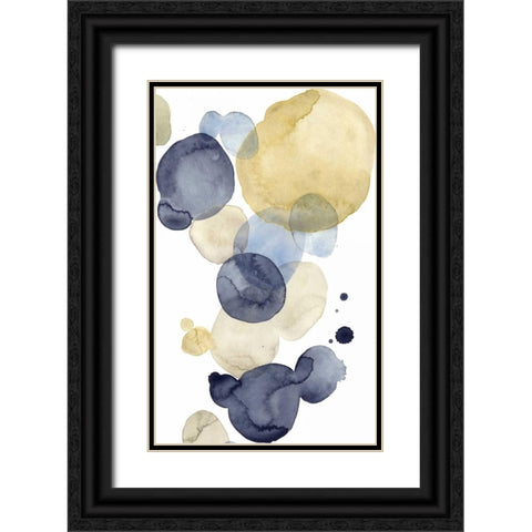 Asteroid Drift I Black Ornate Wood Framed Art Print with Double Matting by Popp, Grace