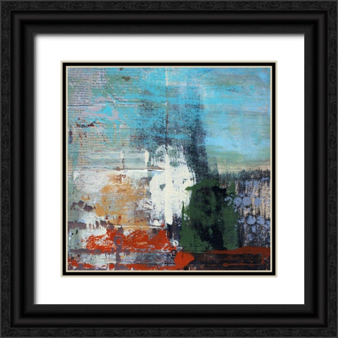 Urban Space V Black Ornate Wood Framed Art Print with Double Matting by Orlov, Irena