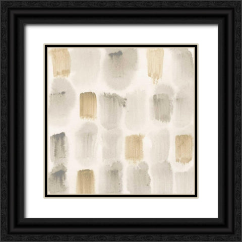 Rhythmic Echo II Black Ornate Wood Framed Art Print with Double Matting by Vess, June Erica