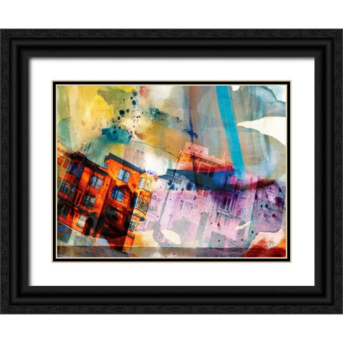 San Francisco Buildings III Black Ornate Wood Framed Art Print with Double Matting by Jasper, Sisa