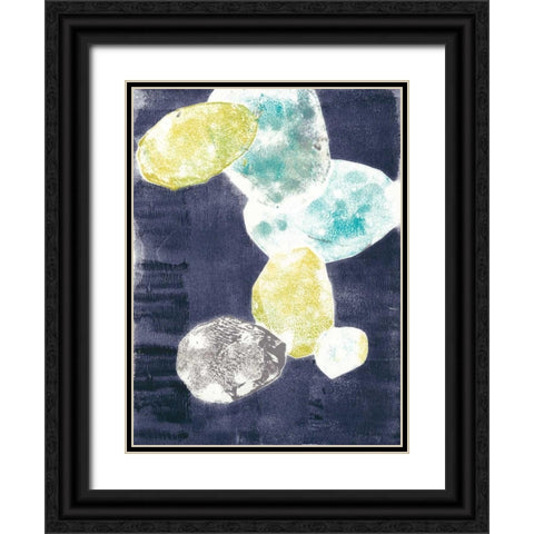 Rock Print I Black Ornate Wood Framed Art Print with Double Matting by Goldberger, Jennifer