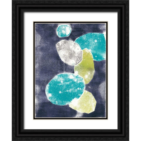 Rock Print II Black Ornate Wood Framed Art Print with Double Matting by Goldberger, Jennifer