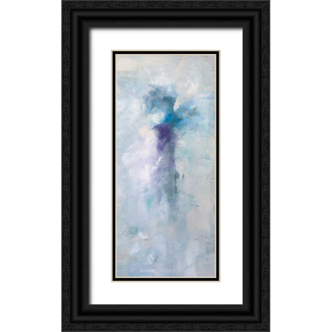 Plume II Black Ornate Wood Framed Art Print with Double Matting by Contacessi, Julia