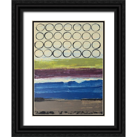 Grape Soda I Black Ornate Wood Framed Art Print with Double Matting by Avondet, Natalie