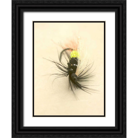 Macro Lure VII Black Ornate Wood Framed Art Print with Double Matting by Stalus, Judy