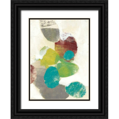 Ethereal Orbs II Black Ornate Wood Framed Art Print with Double Matting by Goldberger, Jennifer