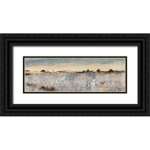 Grey Atmosphere II Black Ornate Wood Framed Art Print with Double Matting by OToole, Tim
