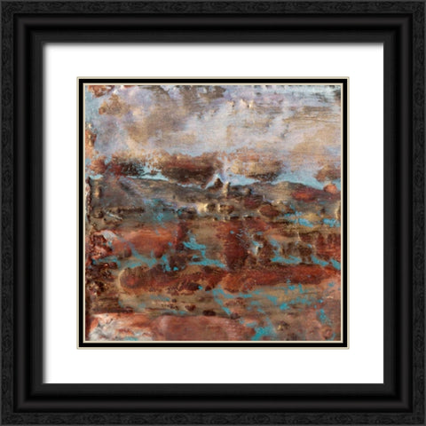 Dusky Horizon I Black Ornate Wood Framed Art Print with Double Matting by Ludwig, Alicia