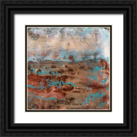 Dusky Horizon II Black Ornate Wood Framed Art Print with Double Matting by Ludwig, Alicia