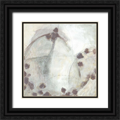 Contingent II Black Ornate Wood Framed Art Print with Double Matting by Vess, June Erica