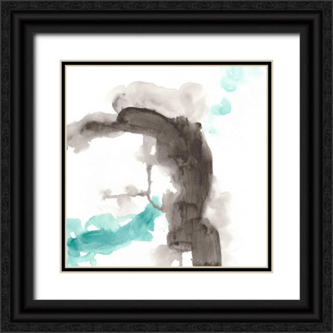 Direction Flow IV Black Ornate Wood Framed Art Print with Double Matting by Vess, June Erica