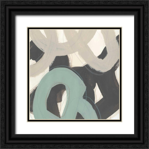 Clean Slate I Black Ornate Wood Framed Art Print with Double Matting by Vess, June Erica